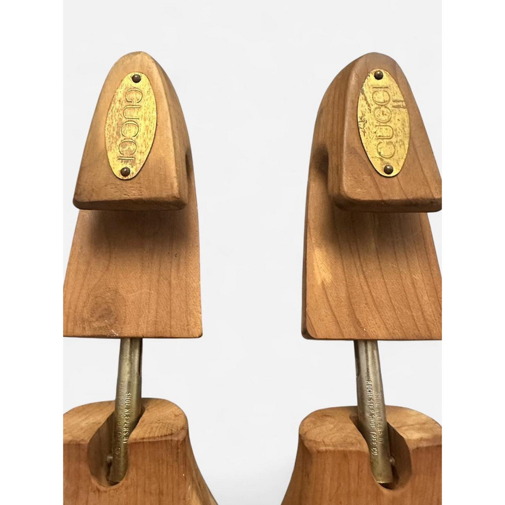 Vintage Gucci Shoe Tree cedar wood old money men's accessories - Picture 2 of 10